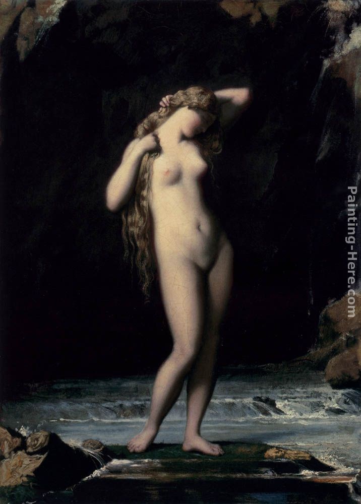 Henri Lehmann The Bather